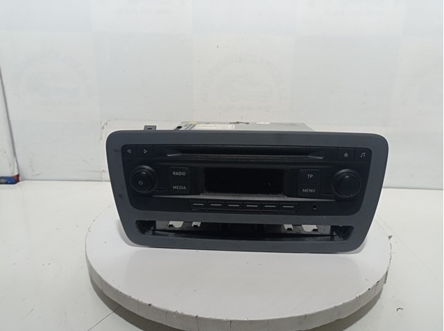 Sistema de áudio / rádio CD para seat ibiza iv sportcoupe ibiza sc (6j1) bocanegra / 10.09 - 12.12 cthe 6J0035156