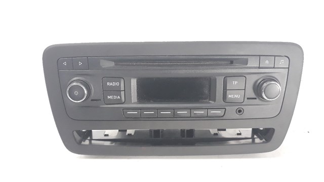 Sistema de CD de áudio / rádio para seat ibiza iv st 1.6 tdi cay 6J0035156