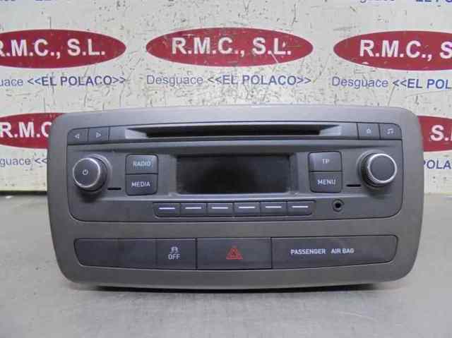 Sistema de áudio / rádio cd para seat ibiza iv 1.2 cgpa 6J0035156