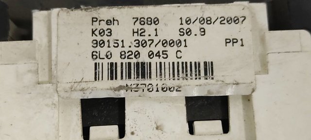 VAG 6L0820045C Блок управления режимами отопления/кондиционирования в наличии Винница