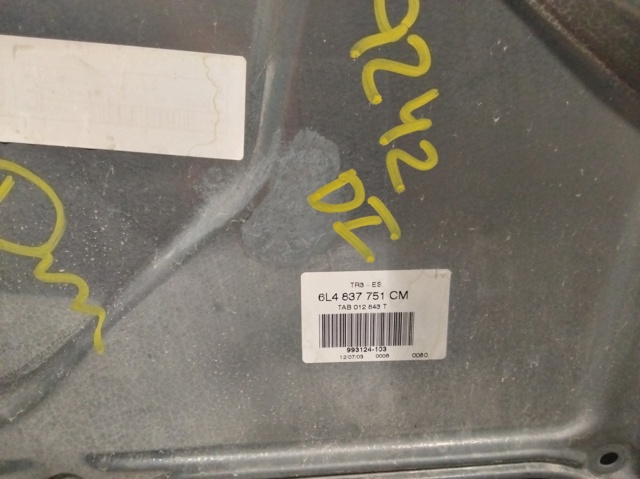 6L4837751 VAG Стеклоподъемник передней левой двери купить в Хмельницкий