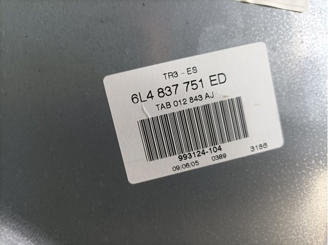 6L4837751 Механизм стеклоподъемника двери передней левой купить Днепр