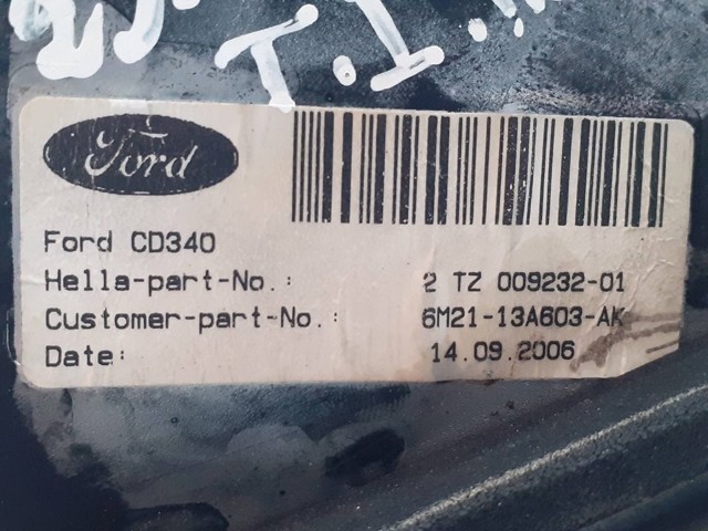 FORD 6M2113A603AK Фонарь задний левый внутренний в наличии Киев