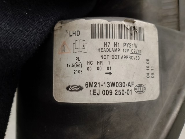 6M2113W030AF FORD Левая фара купить в Черновцы