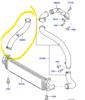 Mangueira (cano derivado) direita de intercooler 6M516K863GC FORD