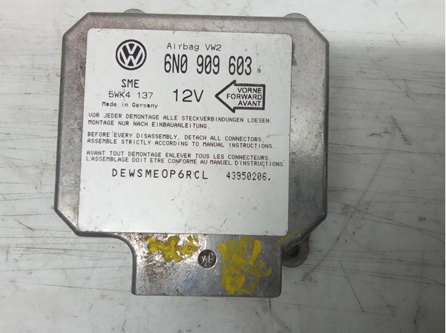 Unidade de controle de airbag para Volkswagen Passat (3A2,3A2) (1991-1996) 6N0909603