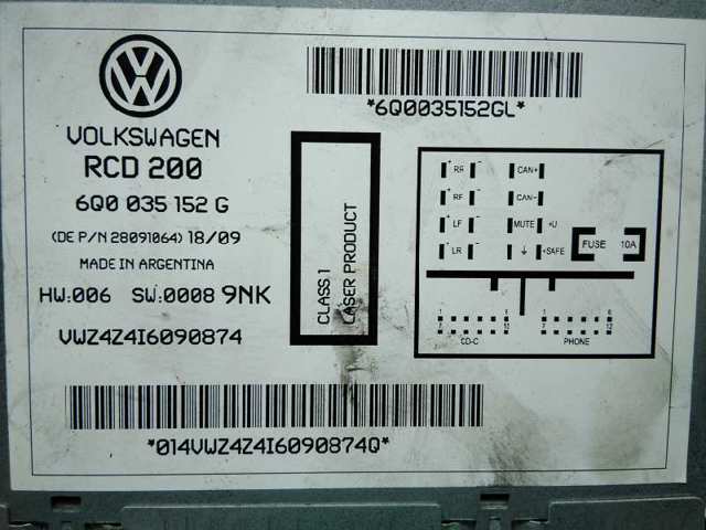 6Q0035152G VAG купить в Винница