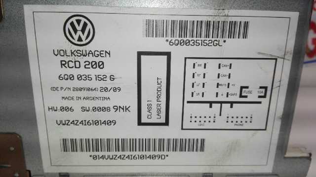 VAG 6Q0035152G в наличии Николаев