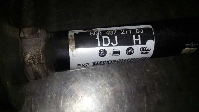 VAG 6Q0407271DJ Полуось (привод) передняя левая в наличии Ровно