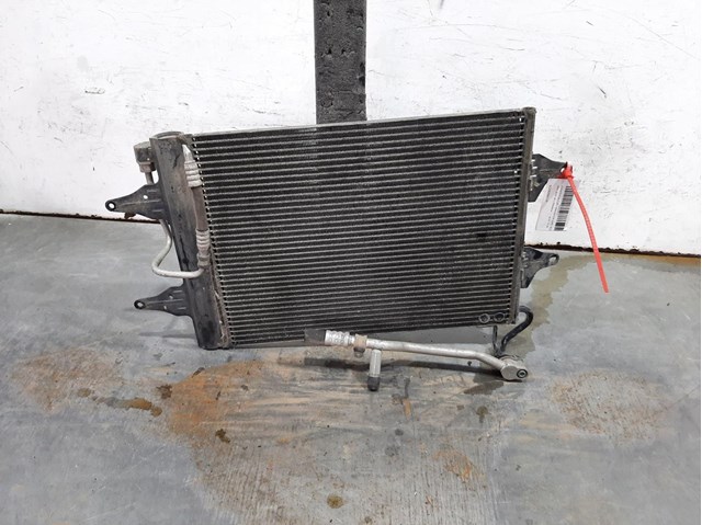 Condensador / radiador de ar condicionado para seat ibiza iv (6j5,6j5) (2008-2010) 1.4 tdi bms 6Q0820411F