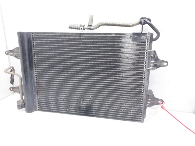 Condensador / radiador de ar condicionado para seat ibiza iv (6j5,6j5) (2008-2010) 1.4 tdi bms 6Q0820411