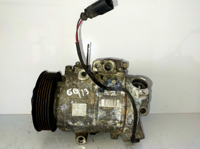 Compressor de ar condicionado para assento Ibiza IV (6J5,6J5) (2008-2010) 1.9 TDI BLS 6Q0820803G