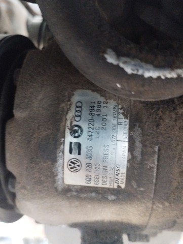 Compressor de aparelho de ar condicionado 6Q0820803G VAG