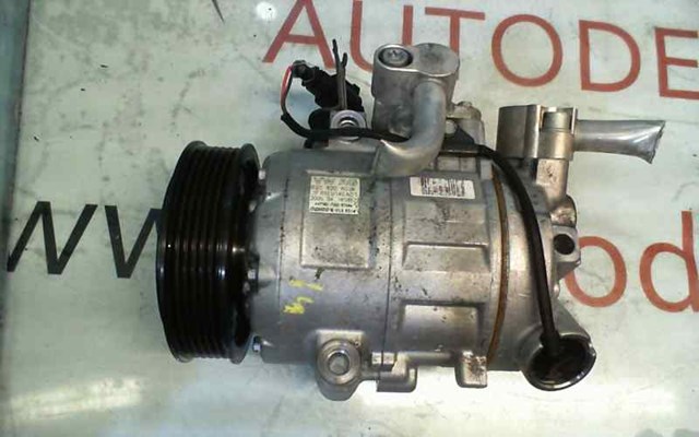 Compressor de ar condicionado para skoda fabia ii (542) (2006-2014) 1.2 12v bbm 6Q0820803K