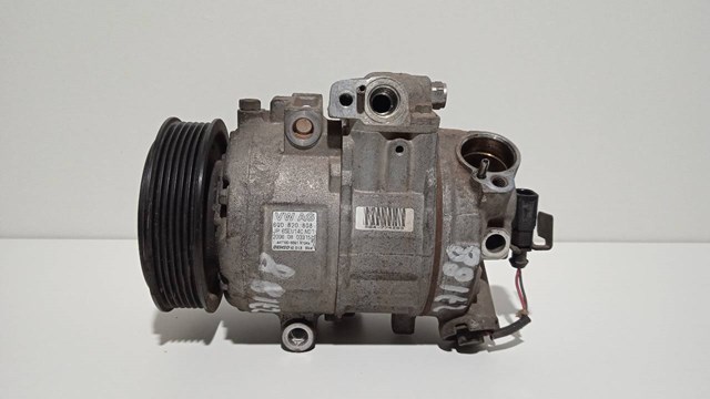 Compressor de ar condicionado para assento arosa (6h) (1997-2004) 1.4 16v afkaqqaub 6Q0820808