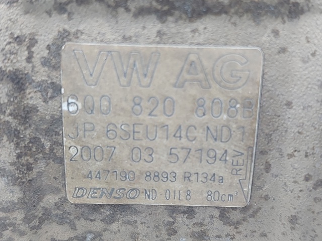 6Q0820808B VAG Компрессор кондиционера купить в Киев