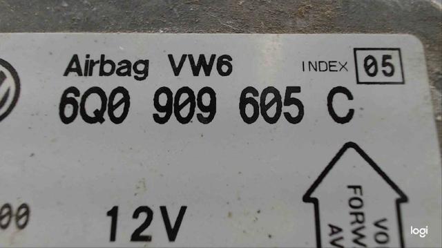 6Q0909605 VAG Модуль-процессор управления подушкой безопасности (ЭБУ AIRBAG) купить в Полтава