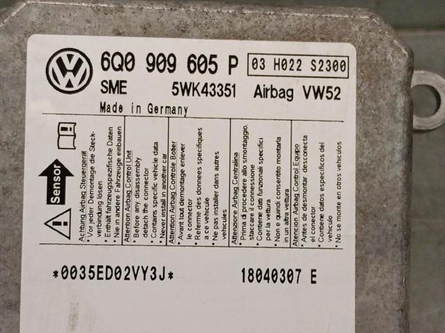 VAG 6Q0909605P в наличии Одесса
