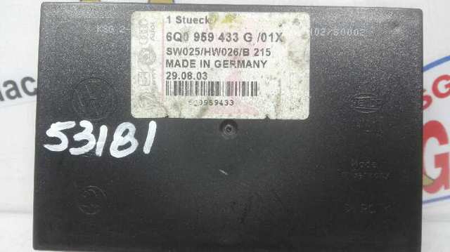 6Q0959433G VAG Блок комфорта купить в Николаев