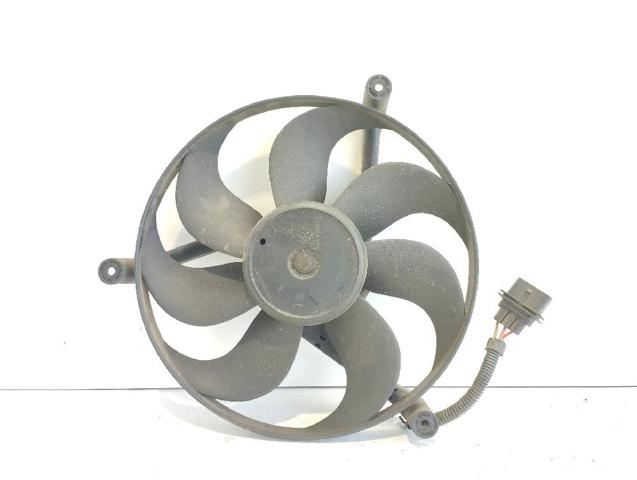 Ventilador elétrico de esfriamento montado (motor + roda de aletas) 6Q0959455H VAG