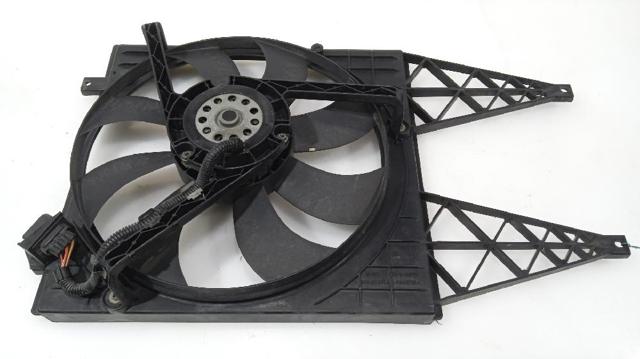 Ventilador elétrico de esfriamento montado (motor + roda de aletas) 6Q0959455N VAG