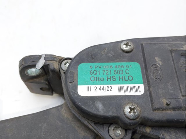 Potenciômetro pedal para volkswagen golf iv 1.6 16v azd 6Q1721503C