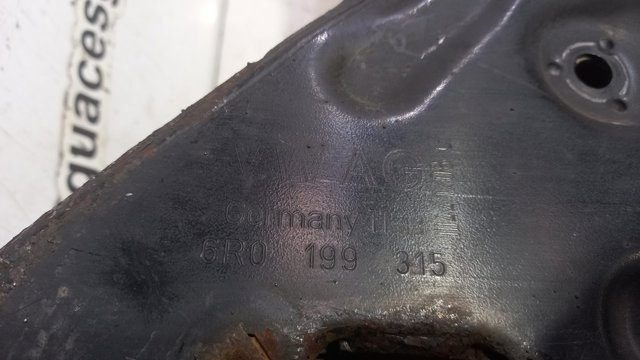 Viga de suspensão dianteira (plataforma veicular) 6R0199315 VAG