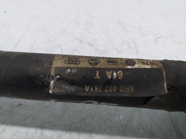 6R0407761A VAG Полуось (привод) передняя левая купить в Львов