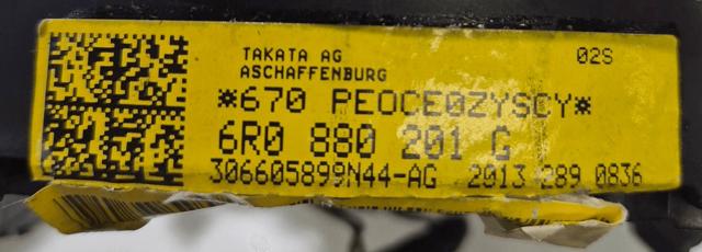 6R0880201G81U Подушка безопасности водителя купить Кривой Рог
