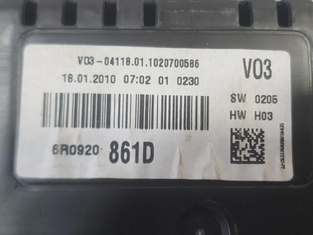 6R0920861D Панель приборов купить Ровно