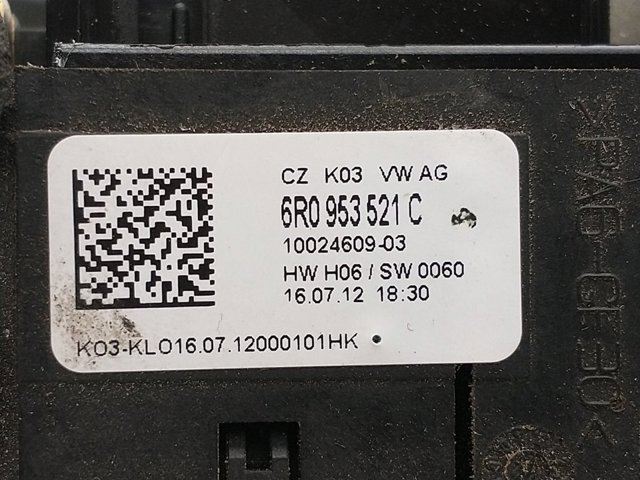 6R0953521C Левый подрулевой переключатель купить Запорожье