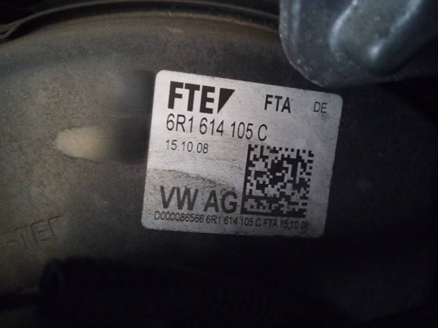 Depressor de freio / bomba de vácuo para volkswagen passat 2.0 tdi cff 6R1614105C