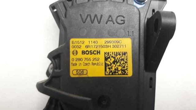 VAG 6R1721503H Педаль газа в наличии Украина