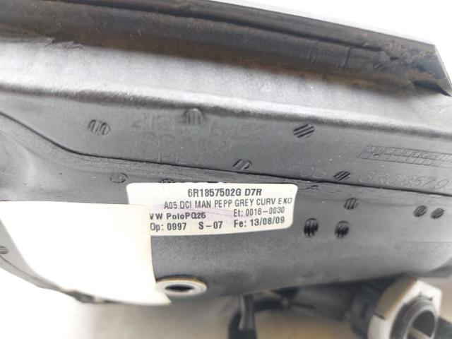 6R1857508C9B9 Корпус зеркала заднего вида правого (внутрення часть) купить Житомир