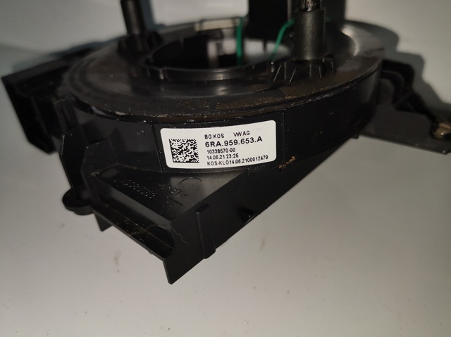 6RA959653A Кольцо контактное, шлейф руля купить Ужгород