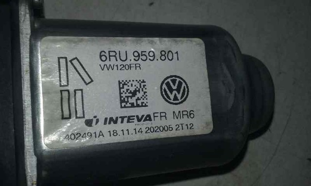 6RU959801 VAG Мотор стеклоподъемника двери передней левой купить в Чернигов