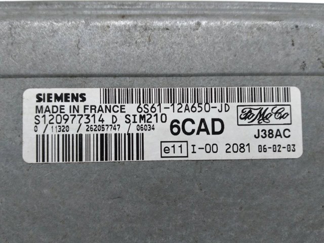 FORD 6S6112A650JD в наличии Черкассы