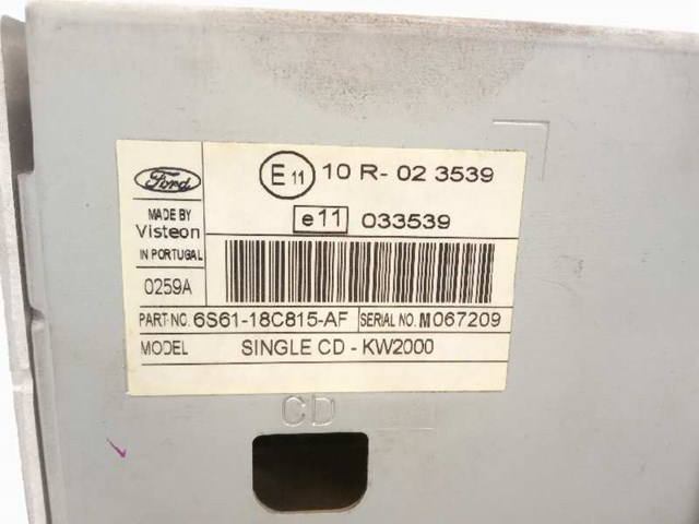 FORD 6S6118C815AF в наличии Николаев
