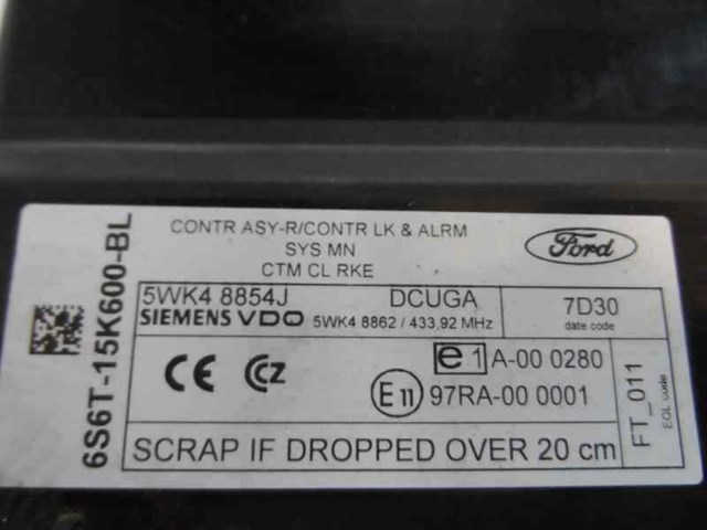 6S6T15K600BL FORD купить в Хмельницкий