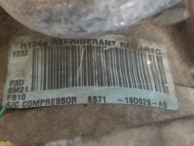 Compressor de aparelho de ar condicionado 6S7119D629AB FORD