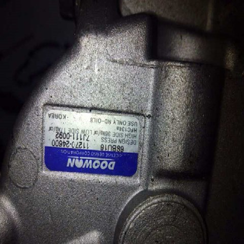 Compressor de aparelho de ar condicionado 6SBU16 HYUNDAI