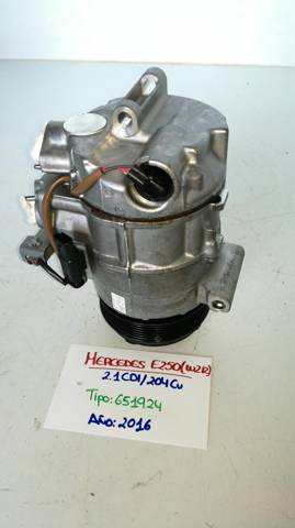 Compressor de aparelho de ar condicionado 6SBU16C Mercedes