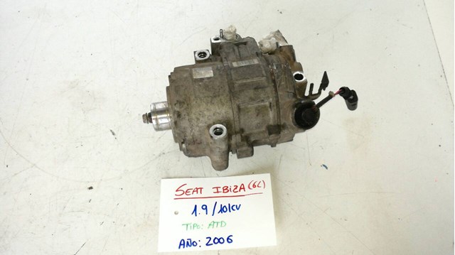 Compressor de ar condicionado para Mercedes-Benz Vaneo (414) (2002-2005) 1.7 CDI (414.700) d 668914 6SEU12C