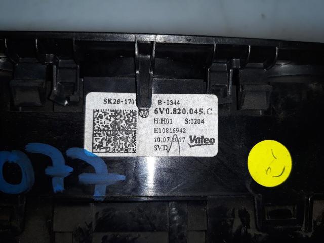 6V0820045C VAG Блок управления кондиционером купить в Тернополь