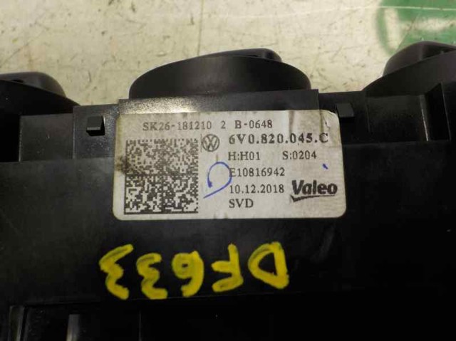 VAG 6V0820045C9B9 Блок управления кондиционером в наличии Николаев