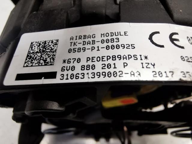 6V0880201 Подушка безопасности (AIRBAG) водительская купить Винница