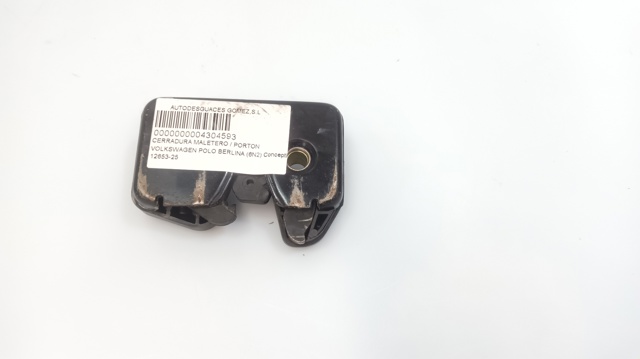 Fecho de tampa de porta-malas (de 3ª/5ª porta traseira) 6X0827505A VAG