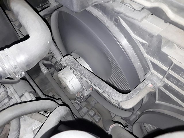 Radiador elétrico com ventilador de ar condicionado para Volkswagen Polo 60 1.4 aud 6X0959455F
