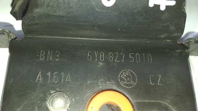 Fecho de tampa de porta-malas (de 3ª/5ª porta traseira) Skoda Fabia 1 6Y5