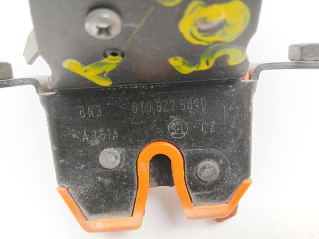 Fecho de tampa de porta-malas (de 3ª/5ª porta traseira) Skoda Fabia 1 6Y5